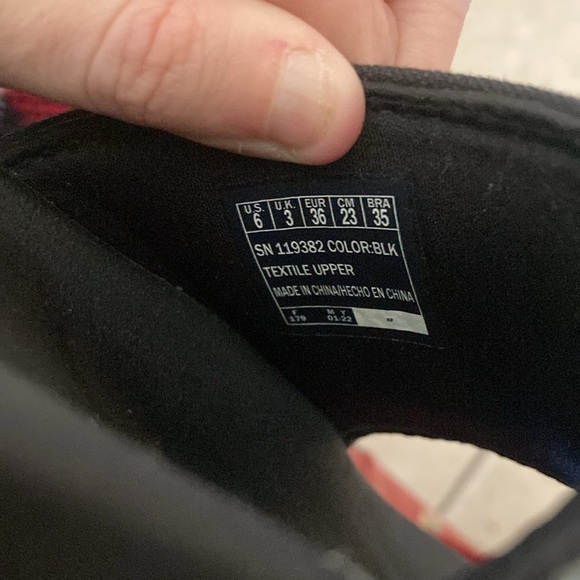 SKECHERS ARCH Fit Paradise BLACK Slide Sandals SZ 6 Crystal AB Rhinestones DIVA! - Picture 5 of 5